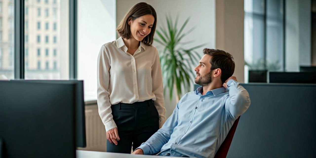 Jak Zagadać Do Faceta W Pracy I Uniknąć Wpadek?